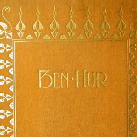 1896 BEN-HUR "A Tale Of The Christ" Book - Picture 3 of 15